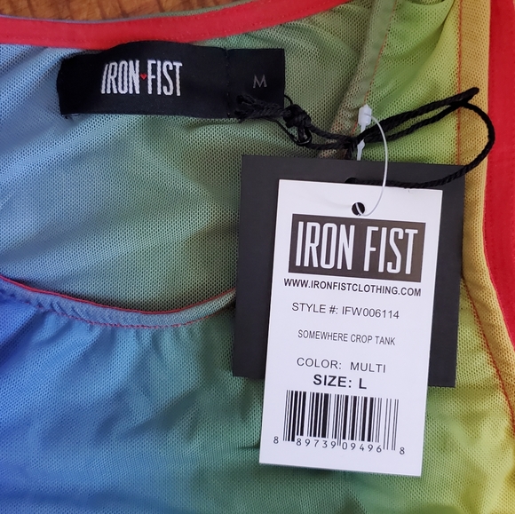 ๐ Iron Fist Somewhere Crop Tank ๐ - Picture 5 of 16